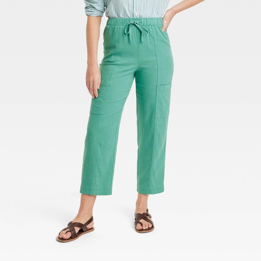 Womens High-Rise Pull-On Tapered Pants - Universal Thread XL Product Image