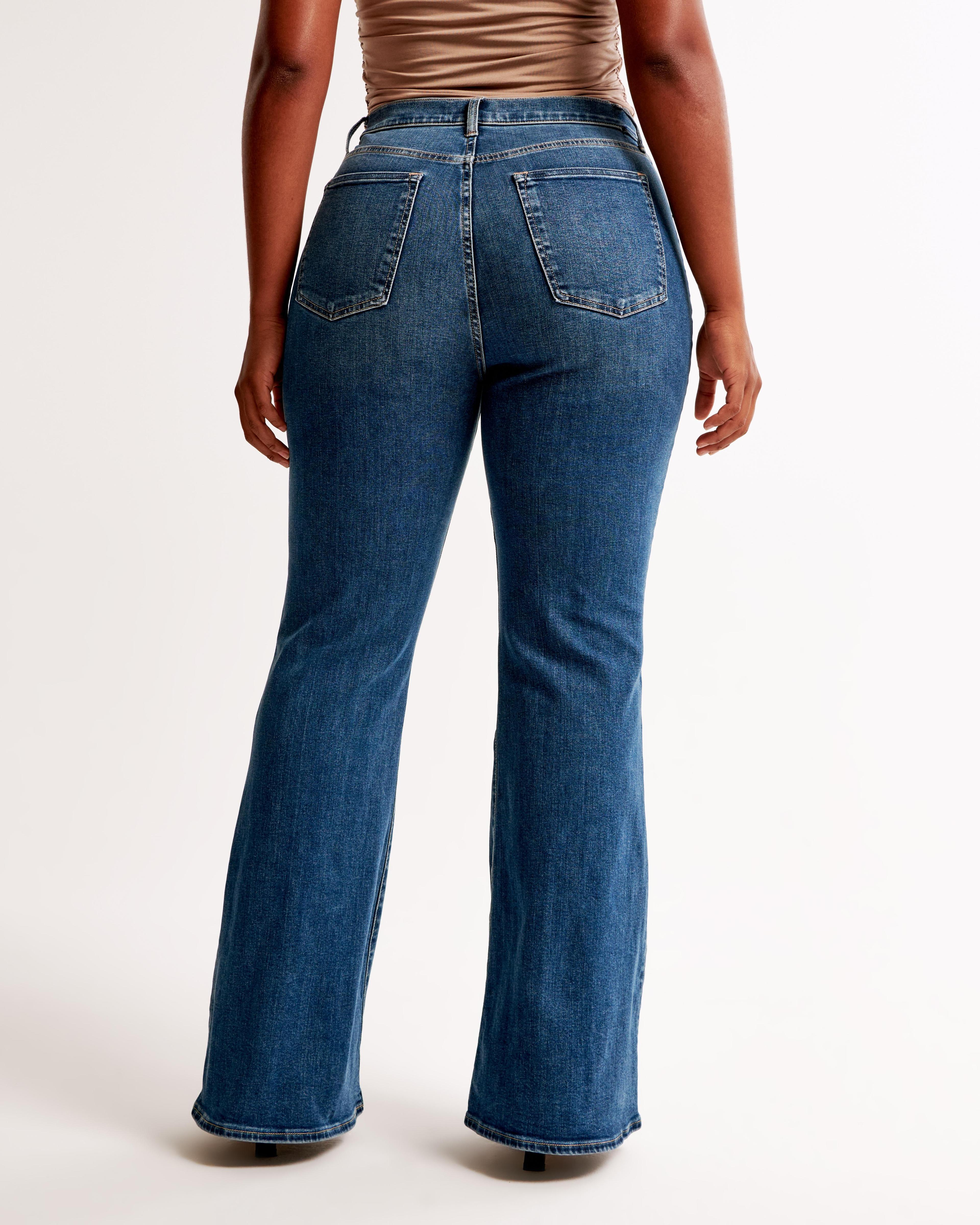 Curve Love Ultra High Rise Stretch Flare Jean Product Image