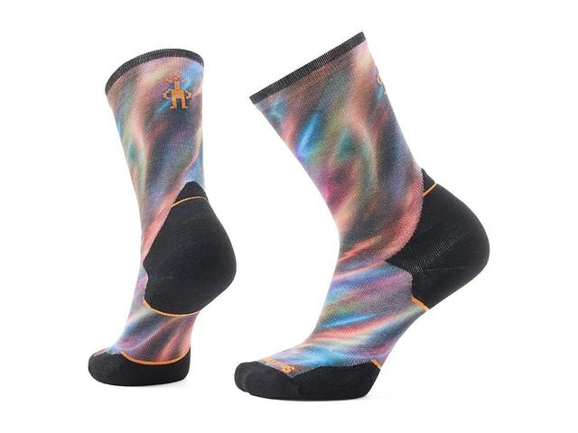 Smartwool Trail Run Targeted Cushion Water Shimmer Print Crew Socks Women's Crew Cut Socks Shoes Product Image