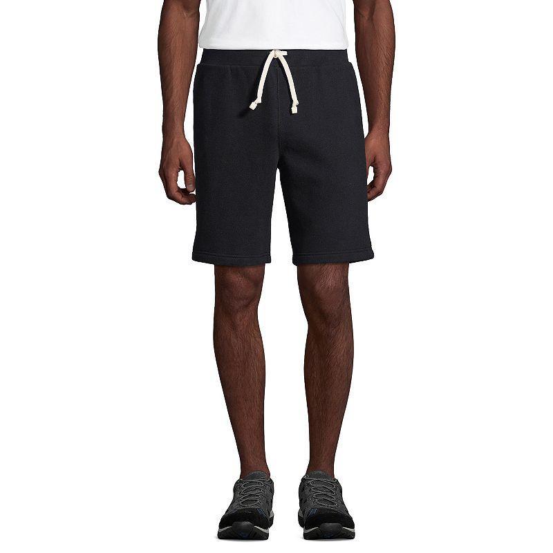 Big & Tall Lands End Serious Sweats Shorts, Mens Product Image