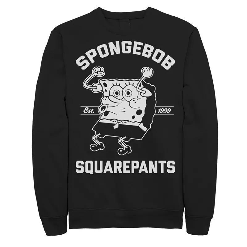 Mens Nickelodeon SpongeBob SquarePants Excited Established 99 Sweatshirt Product Image