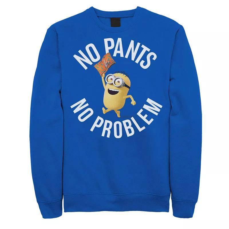 Mens Despicable Me Minions No Pants No Problem Sweatshirt Product Image