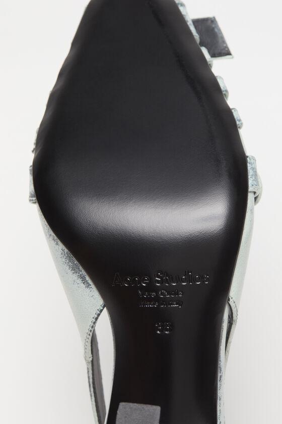 Leather heel slingbacks Product Image