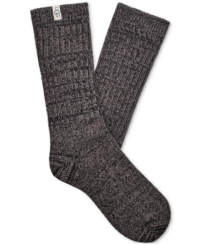 Ugg Womens Rib-Knit Slouchy Crew Socks Product Image