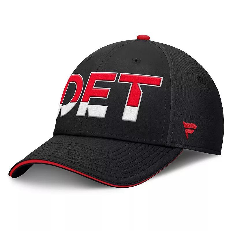 Mens Fanatics /Red Detroit Red Wings Authentic Pro Rink Team Code Flex Hat Product Image