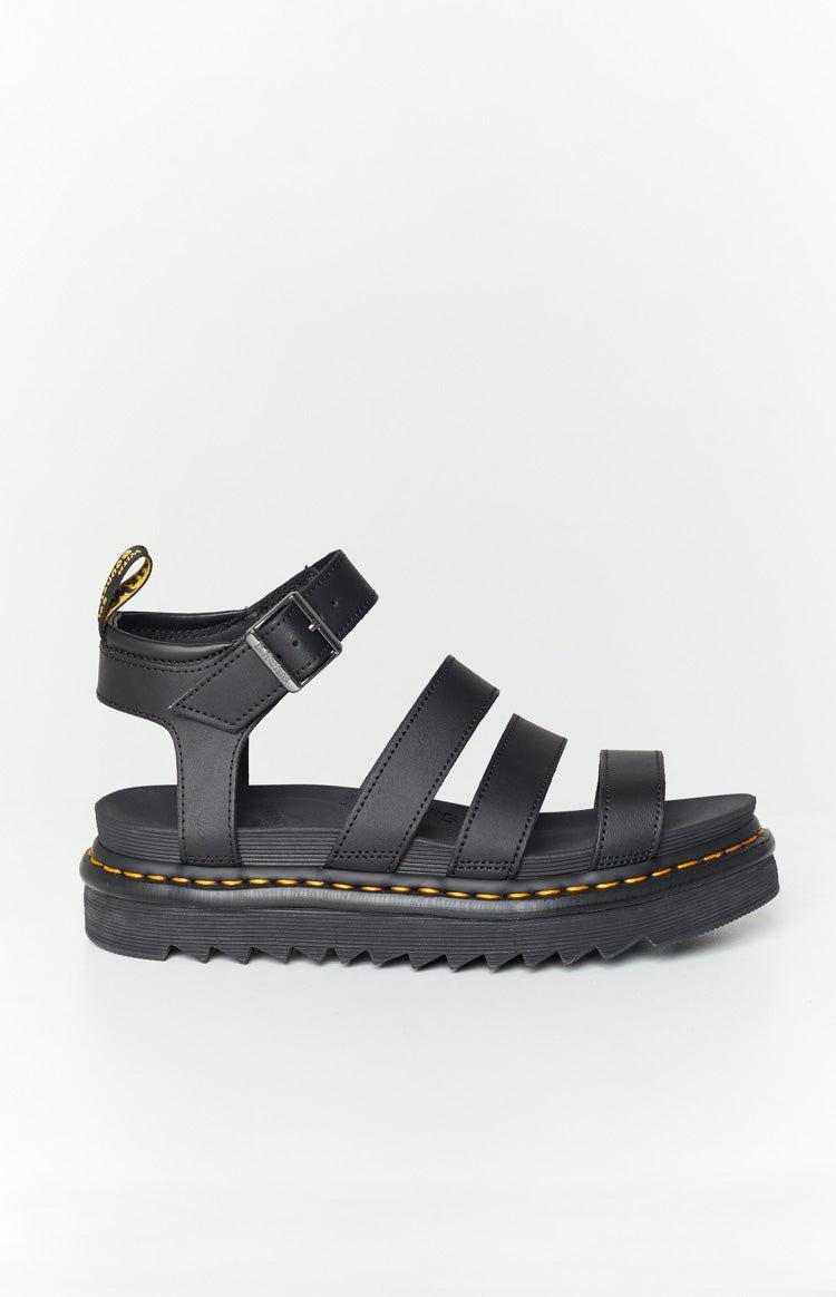 Dr. Martens Blaire 3 Strap Sandal Black Hydro Product Image