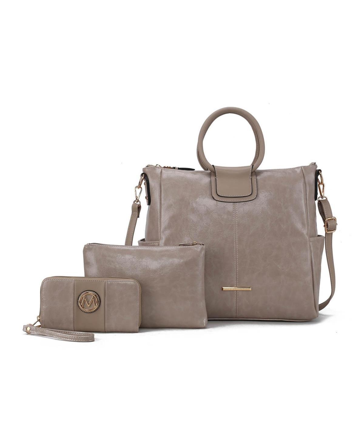 Mkf Collection Zuri Women s Tote Bag with Pouch and Wallet by Mia K Product Image