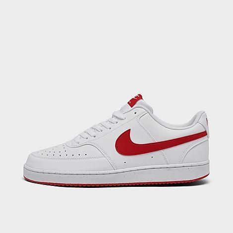 Nike Mens Court Vision Low Next Nature Casual Sneakers from Finish Line - White Product Image