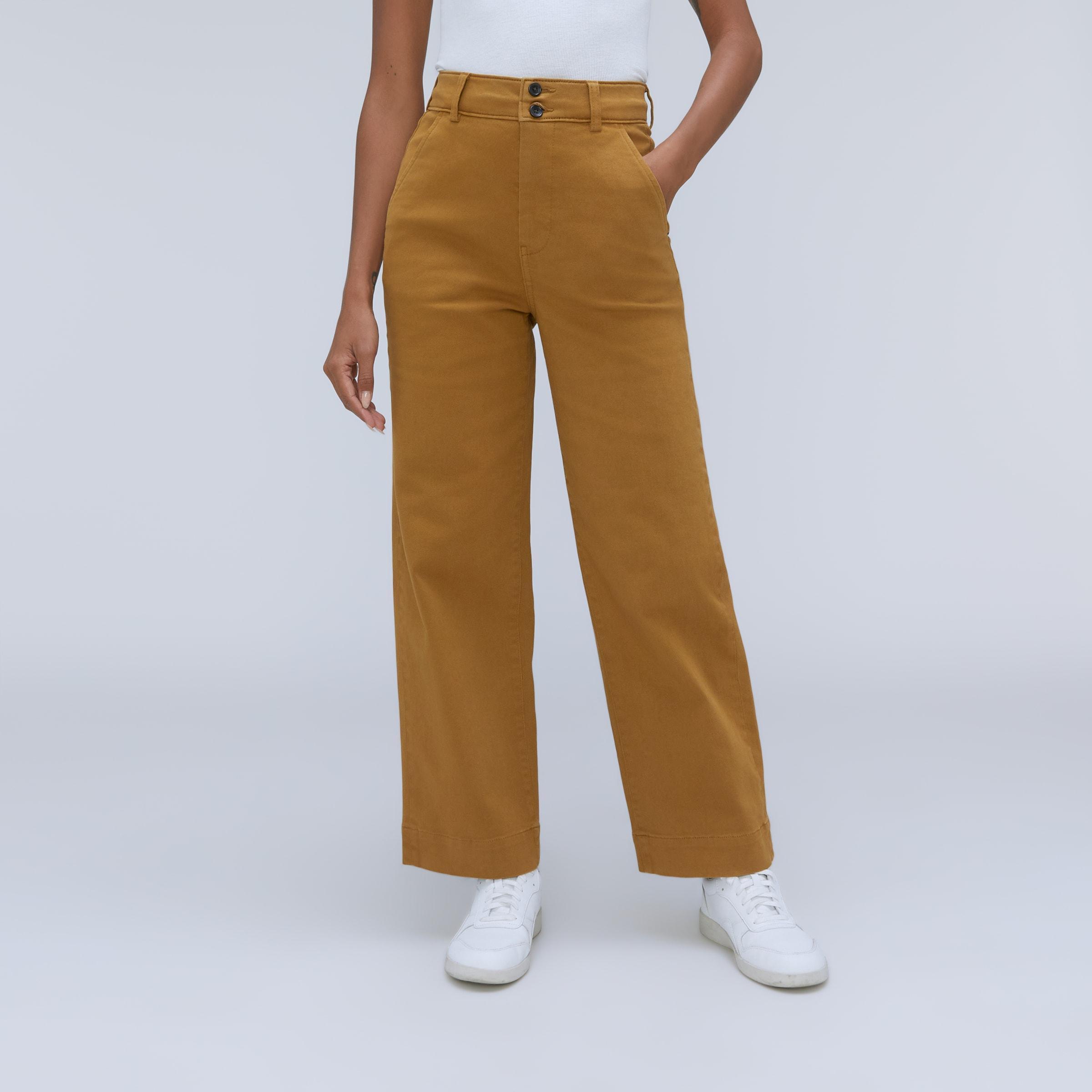 The Organic Wide-Leg Pant Product Image