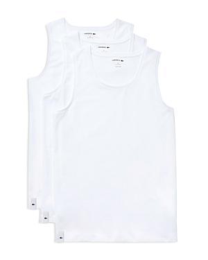 Lacoste Cotton Tank Tops, Pack of 3 Product Image