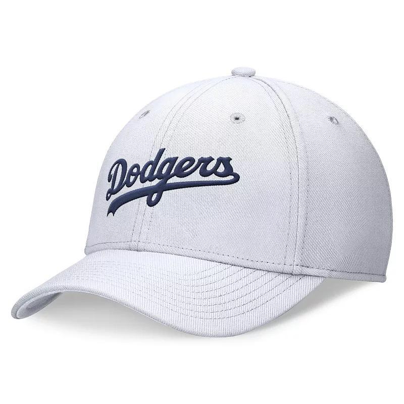 Los Angeles Dodgers Evergreen Swoosh Nike Mens Dri-FIT MLB Hat Product Image