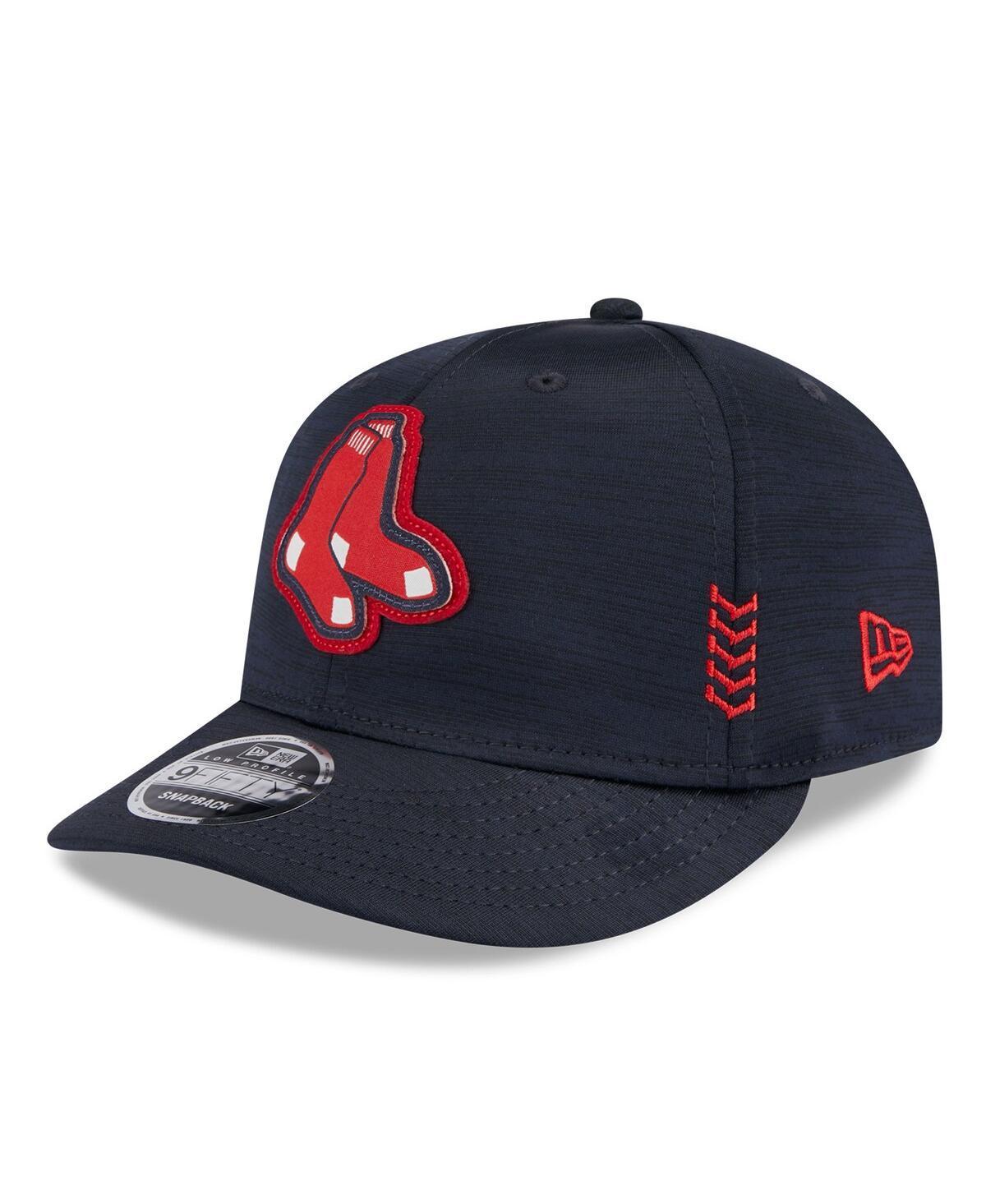 Mens New Era Boston Red Sox 2024 Clubhouse Low Profile 59FIFTY Snapback Hat, Blue Product Image