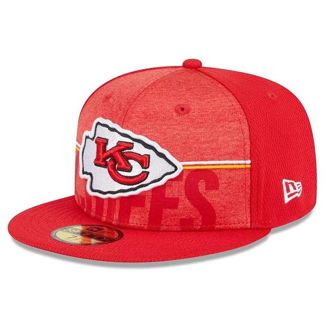 Mens New Era Kansas City Chiefs 2023 NFL Training Camp 59FIFTY Fitted Hat Product Image