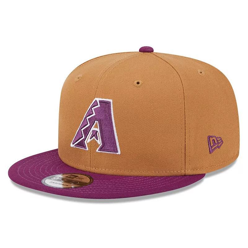 Mens New Era /Purple Arizona Diamondbacks Color Pack Two-Tone 9FIFTY Snapback Hat Product Image