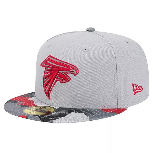 Mens New Era Gray Atlanta Falcons Active Camo 59FIFTY Fitted Hat Product Image