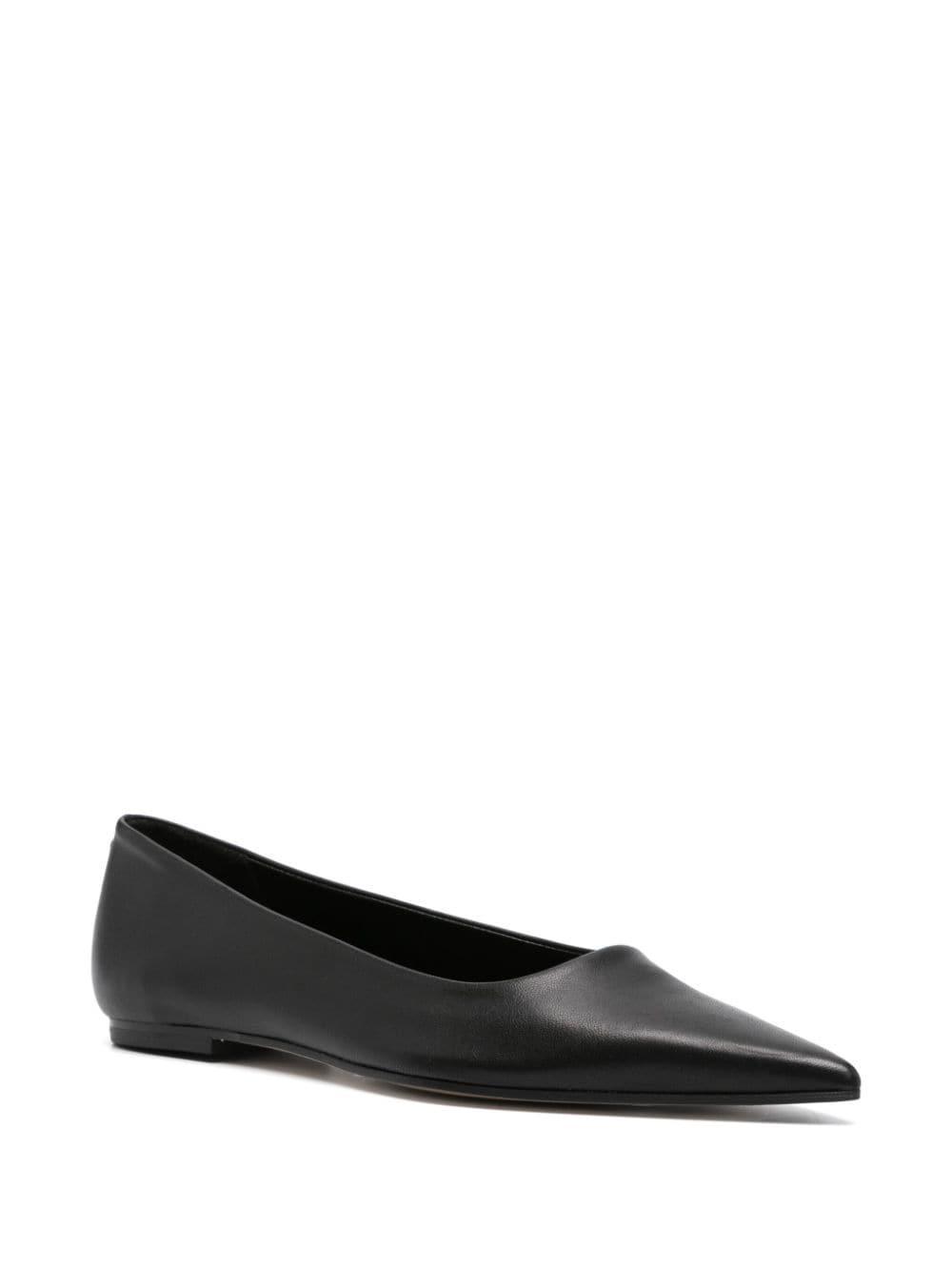 Black Cassy Ballerina Flats Product Image