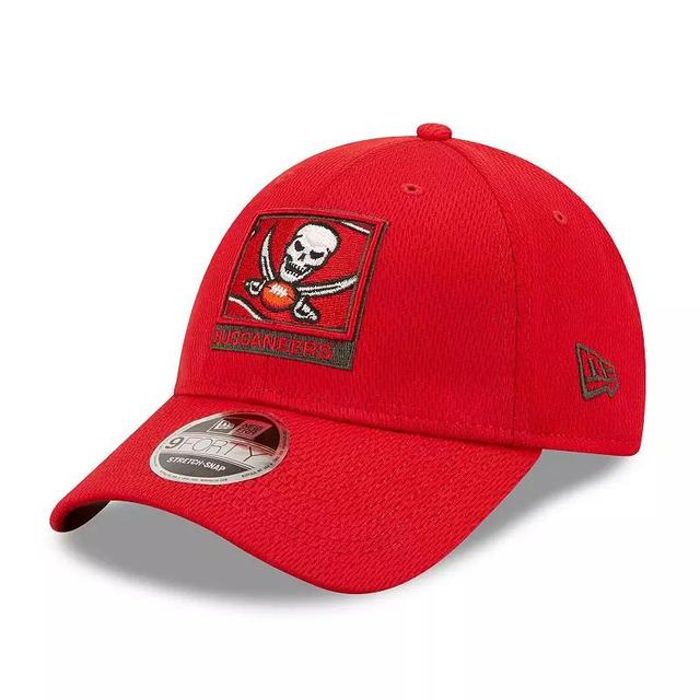 Mens New Era Tampa Bay Buccaneers Framed AF 9FORTY Snapback Hat Product Image