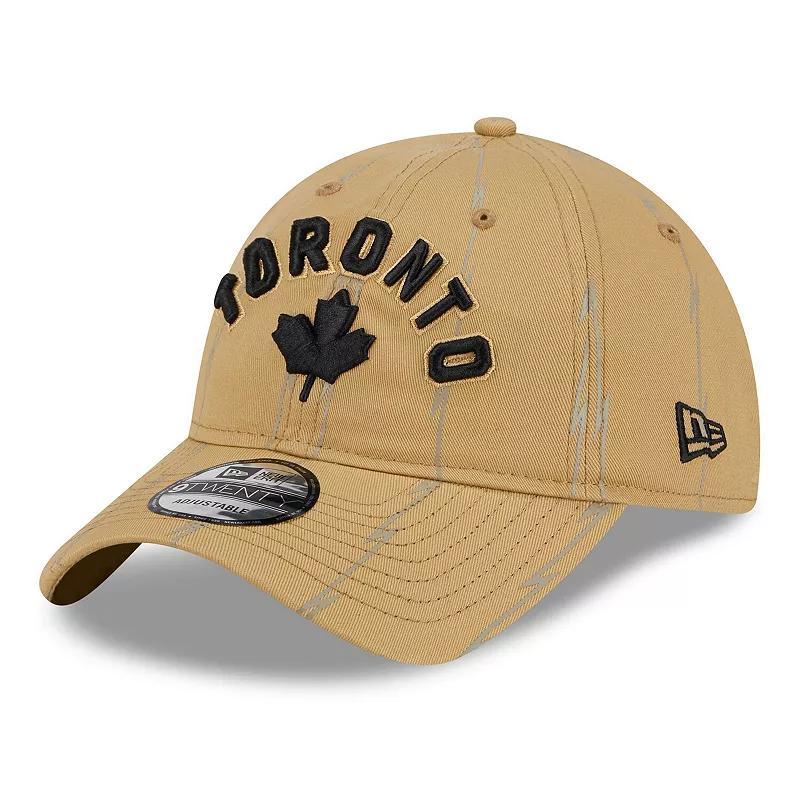 Mens New Era Gold Toronto Raptors 2023/24 City Edition 9TWENTY Adjustable Hat Product Image