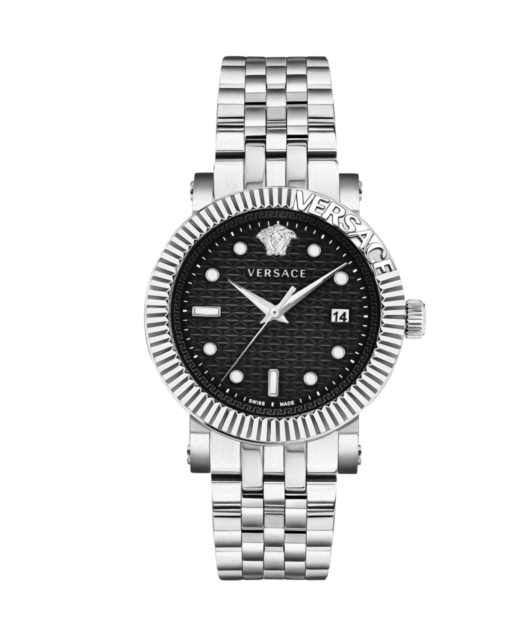 V-classic Bracelet Watch In Silver Product Image