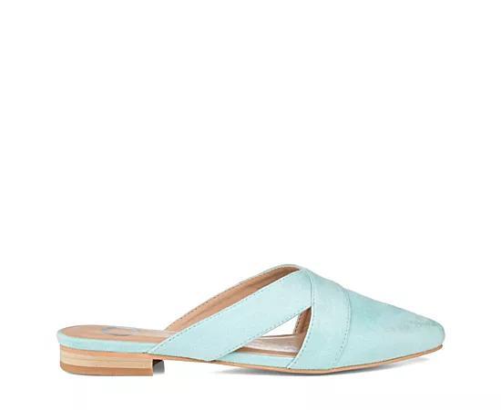 Journee Collection Giada Womens Mules Green Product Image