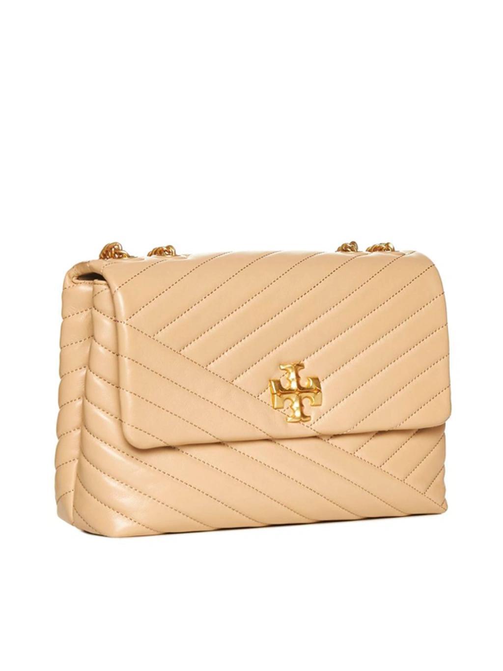 TORY BURCH Kira Chevron-quilting Shoulder Bag In Cream Product Image