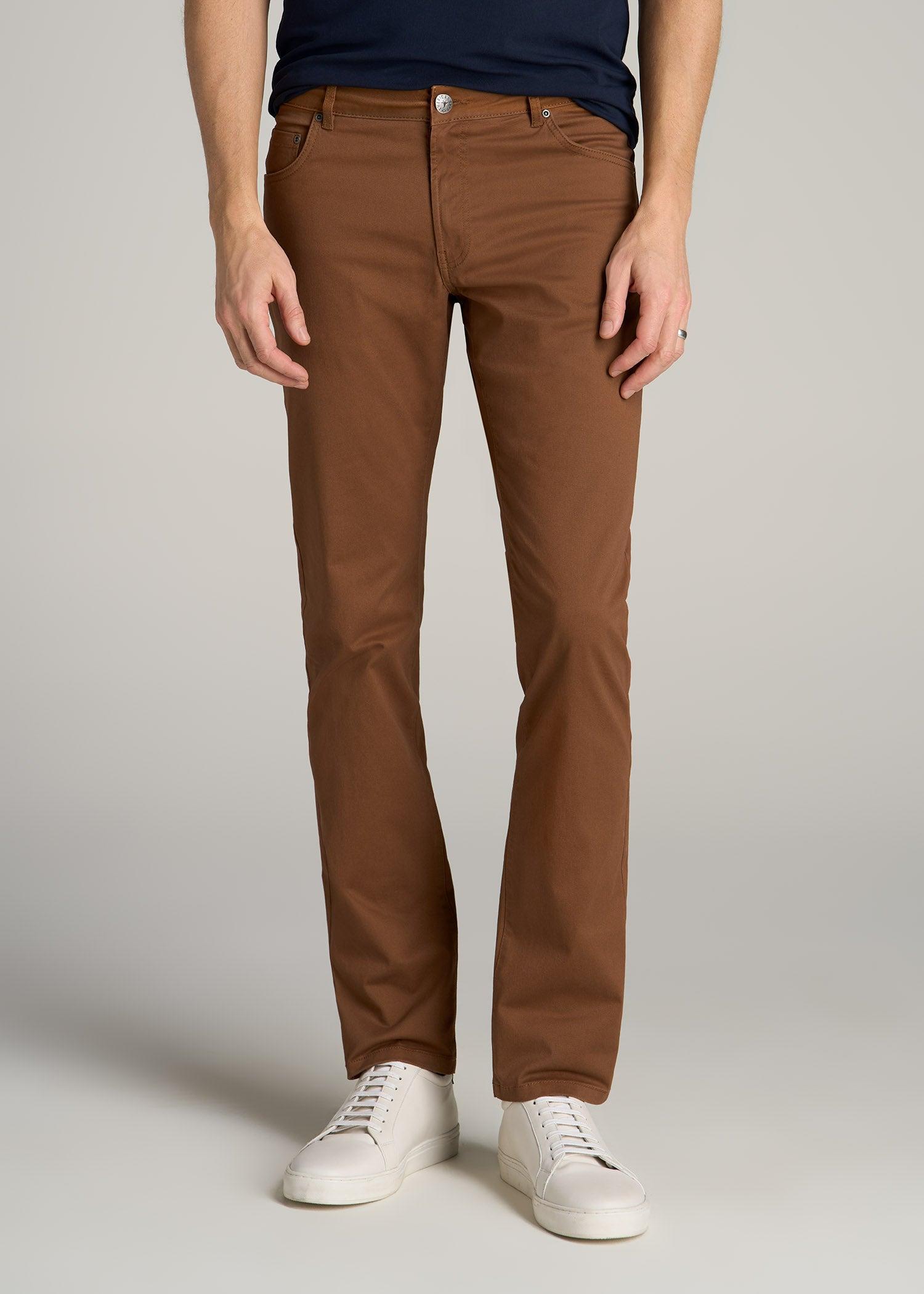 Carman Tapered Fit Five-Pocket Pant Men's in Nutshell Product Image