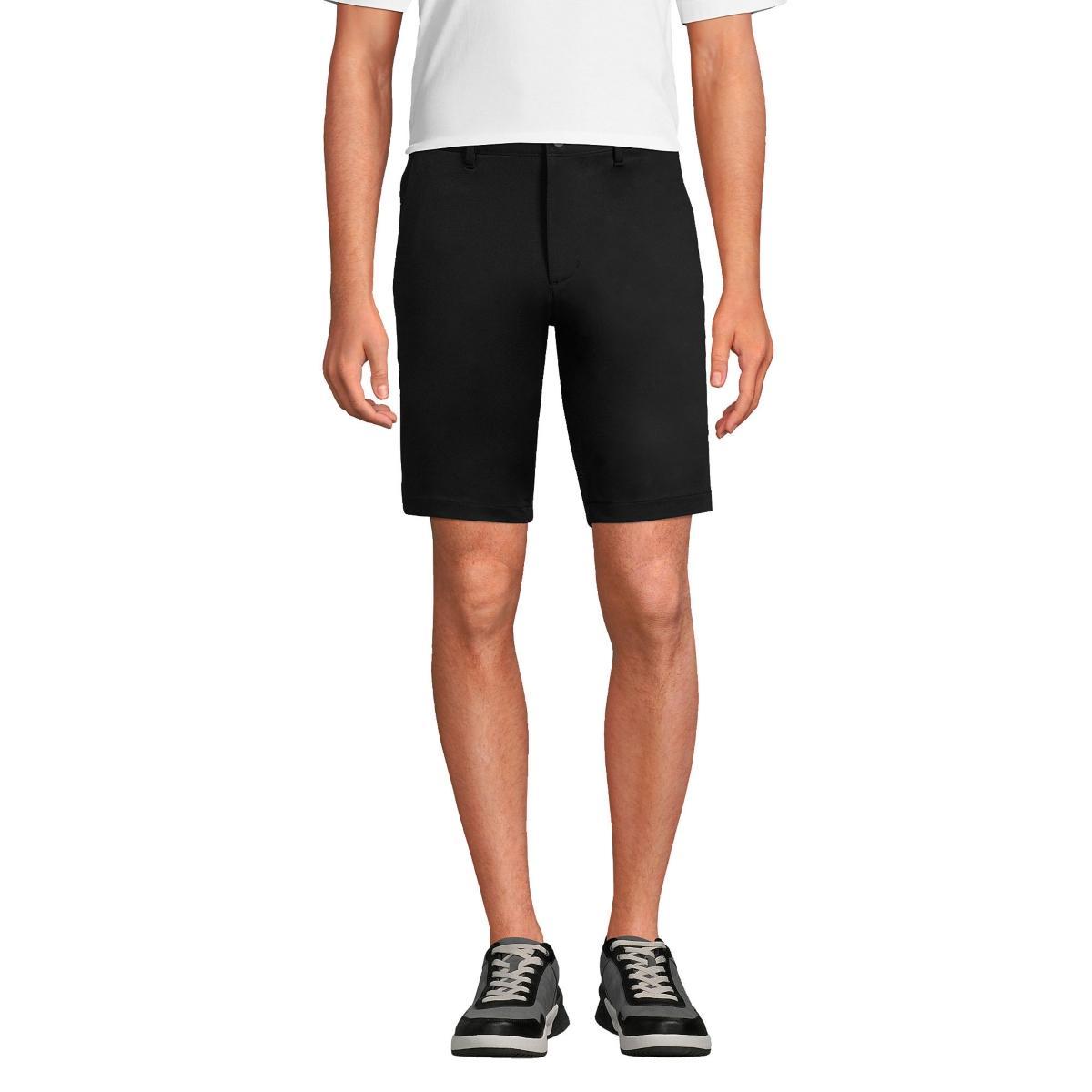 Lands End Mens Straight Fit Flex Performance Chino Shorts Product Image