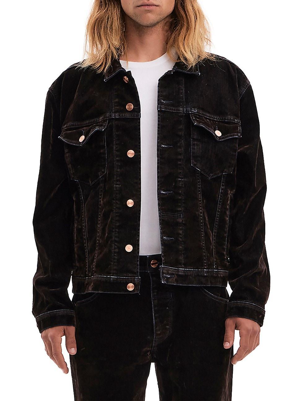 Mens Cagliari Denim Trucker Jacket Product Image