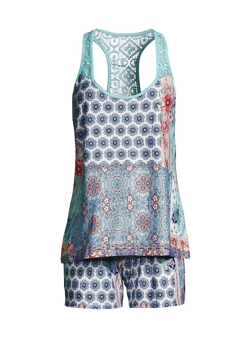 Womens Quinn 2-Piece Cami & Short Pajama Set Product Image