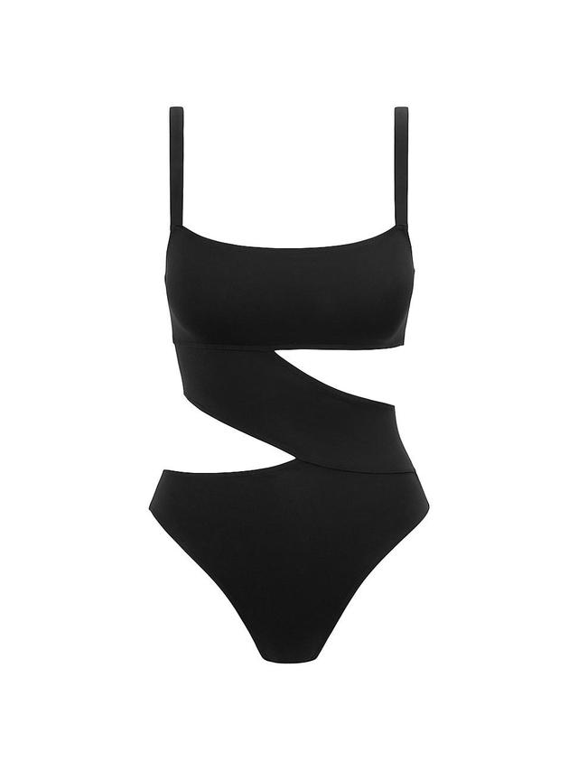 Womens Mia Cut-Out One-Piece Swimsuit Product Image