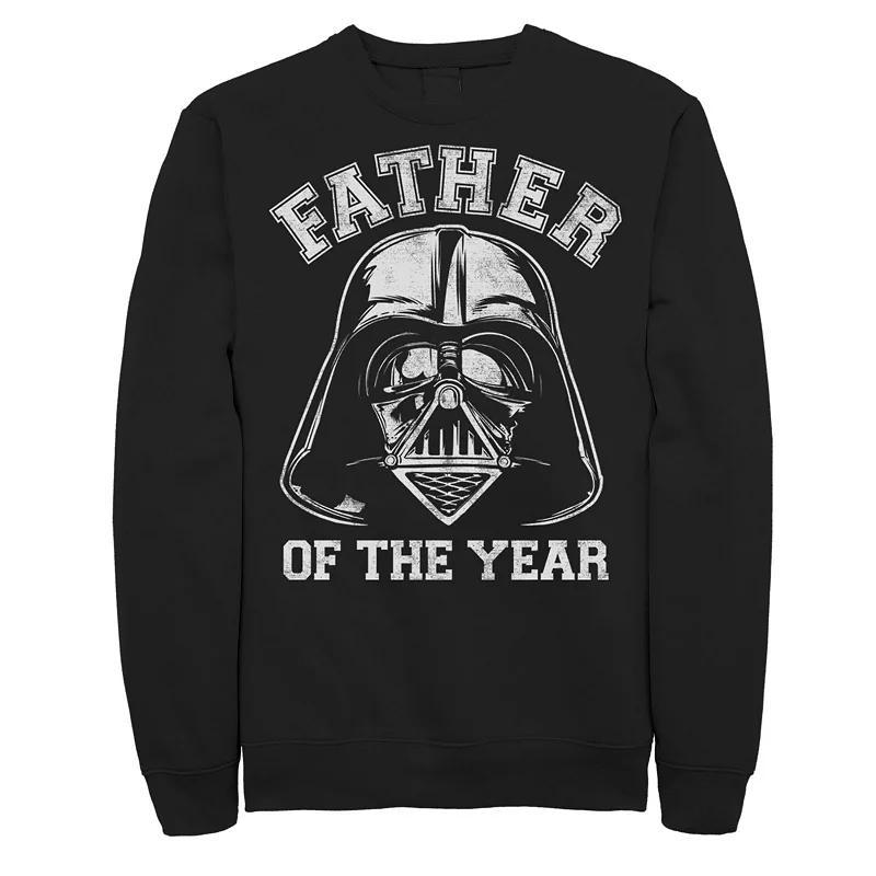 Disneys Star Wars Mens Vader Father Of The Year Helmet Fleece Product Image