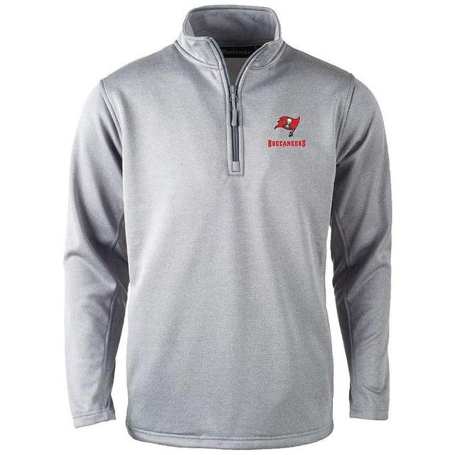 Mens Dunbrooke Heather Gray Tampa Bay Buccaneers All-Star Tech Quarter-Zip Top Product Image