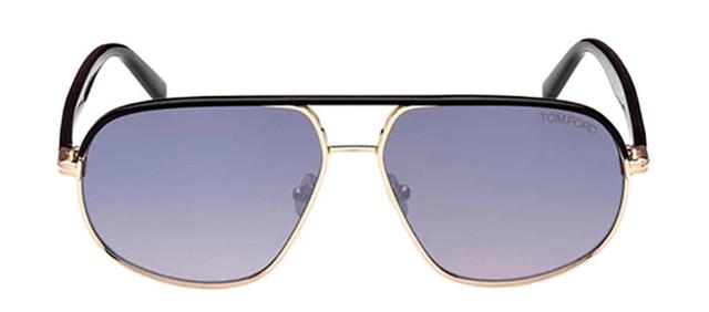 Ft1019 28b Navigator Sunglasses In Gold / Rose / Rose Gold Product Image