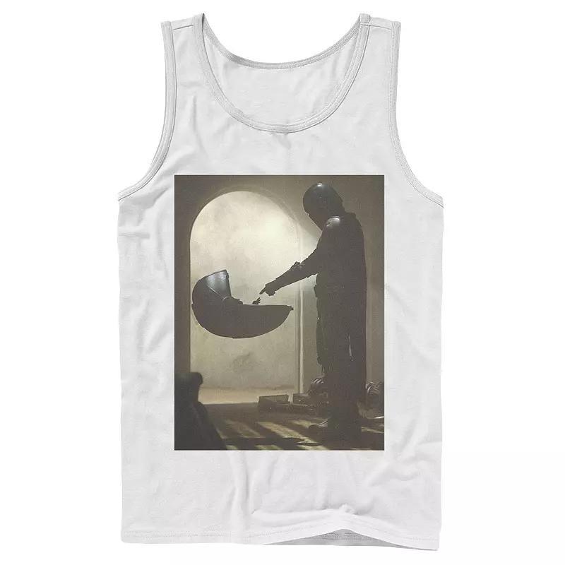 Mens Star Wars The Mandalorian The Child First Meeting Poster Tank Top Product Image