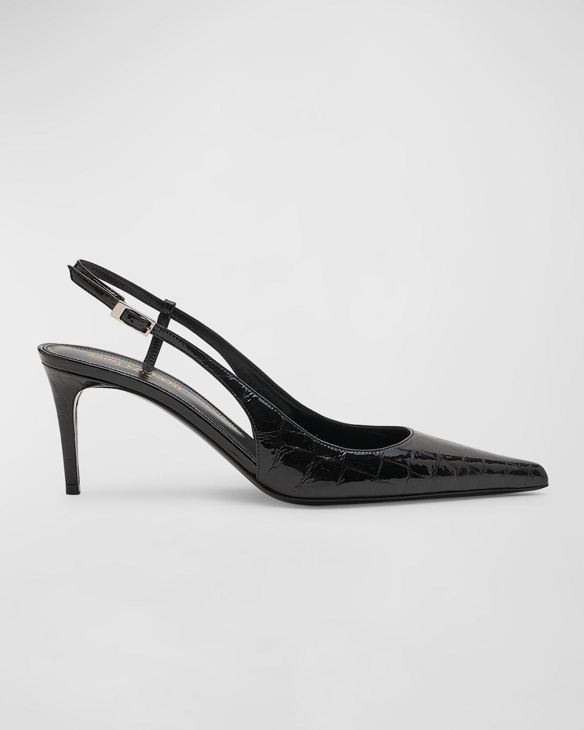 Saint Laurent Hacker Pointed Toe Slingback Pump Product Image