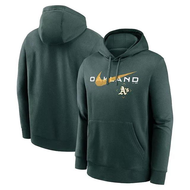 Mens Nike Oakland Athletics Swoosh NeighborHOOD Pullover Hoodie Product Image