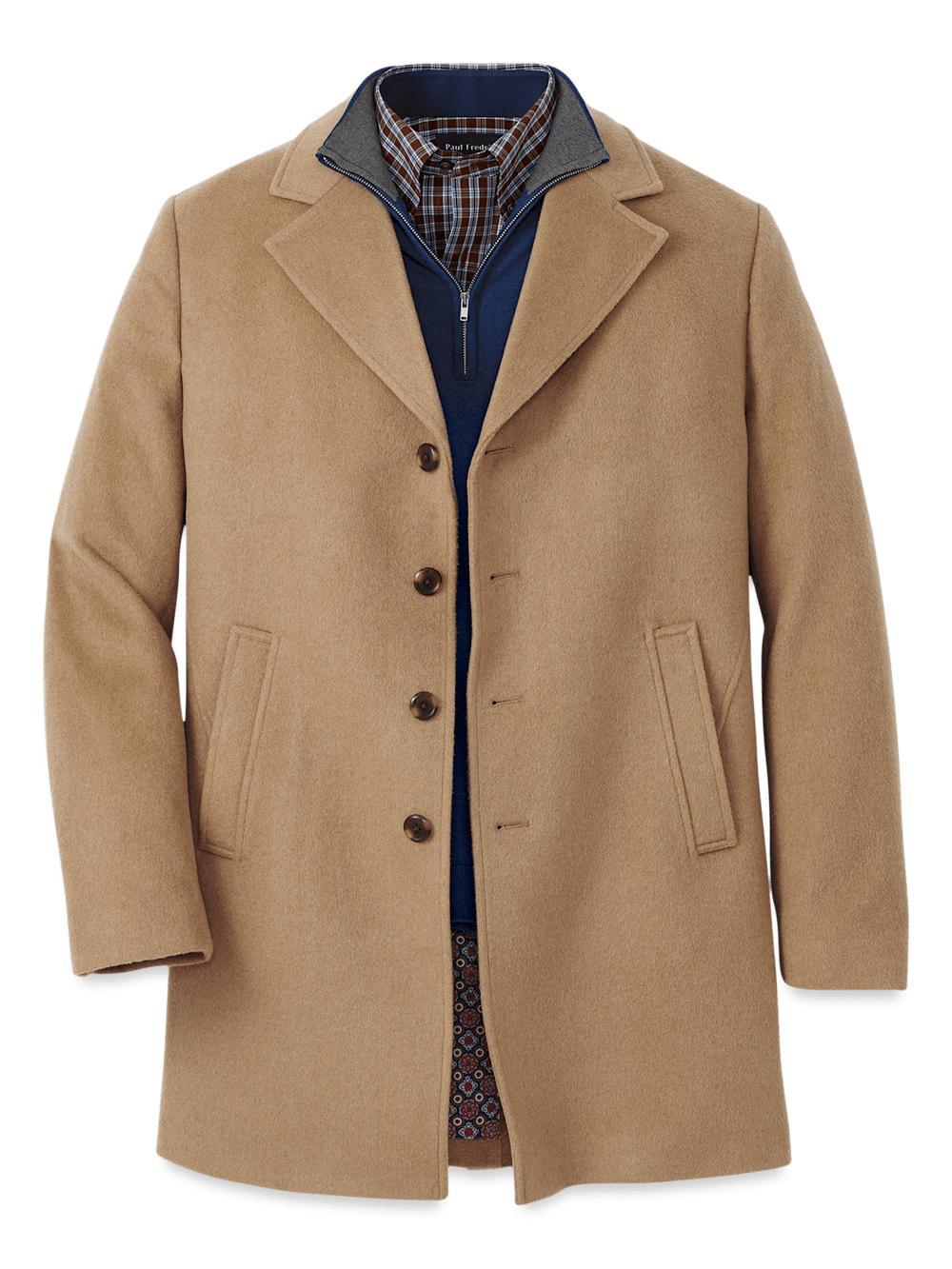 Wool Blend Topcoat - Camel product image