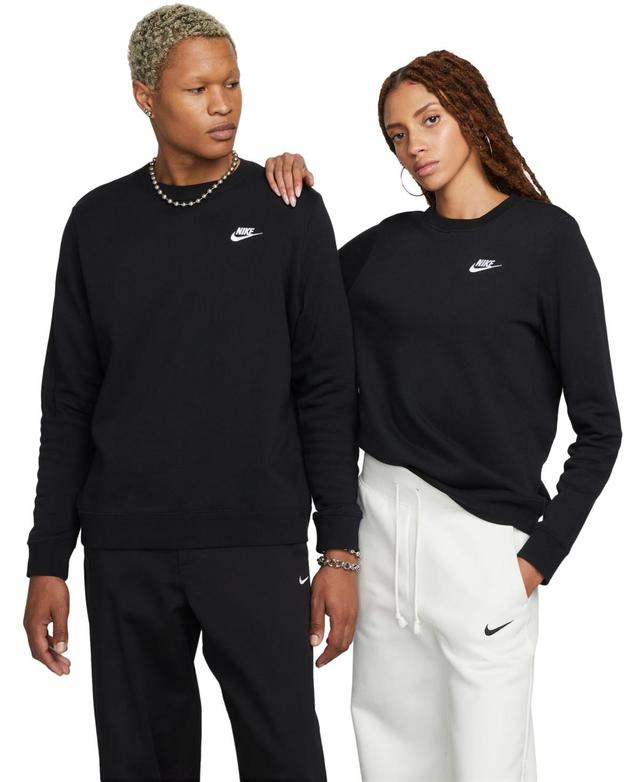 Women's Nike Sportswear Club Fleece Crew-Neck Sweatshirt Product Image