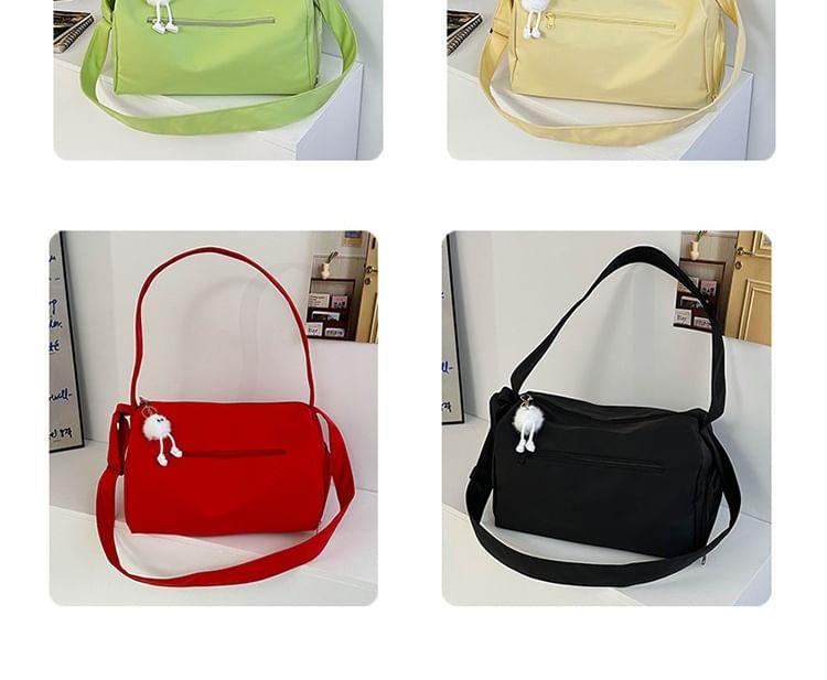 Plain Nylon Crossbody Bag Product Image