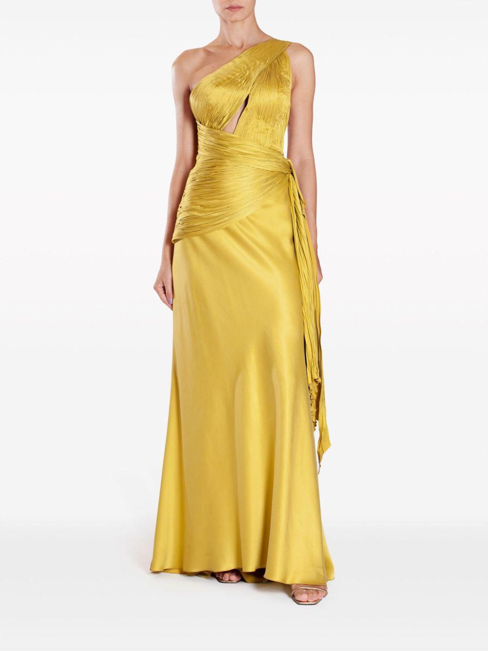 Bliss satin gown Product Image