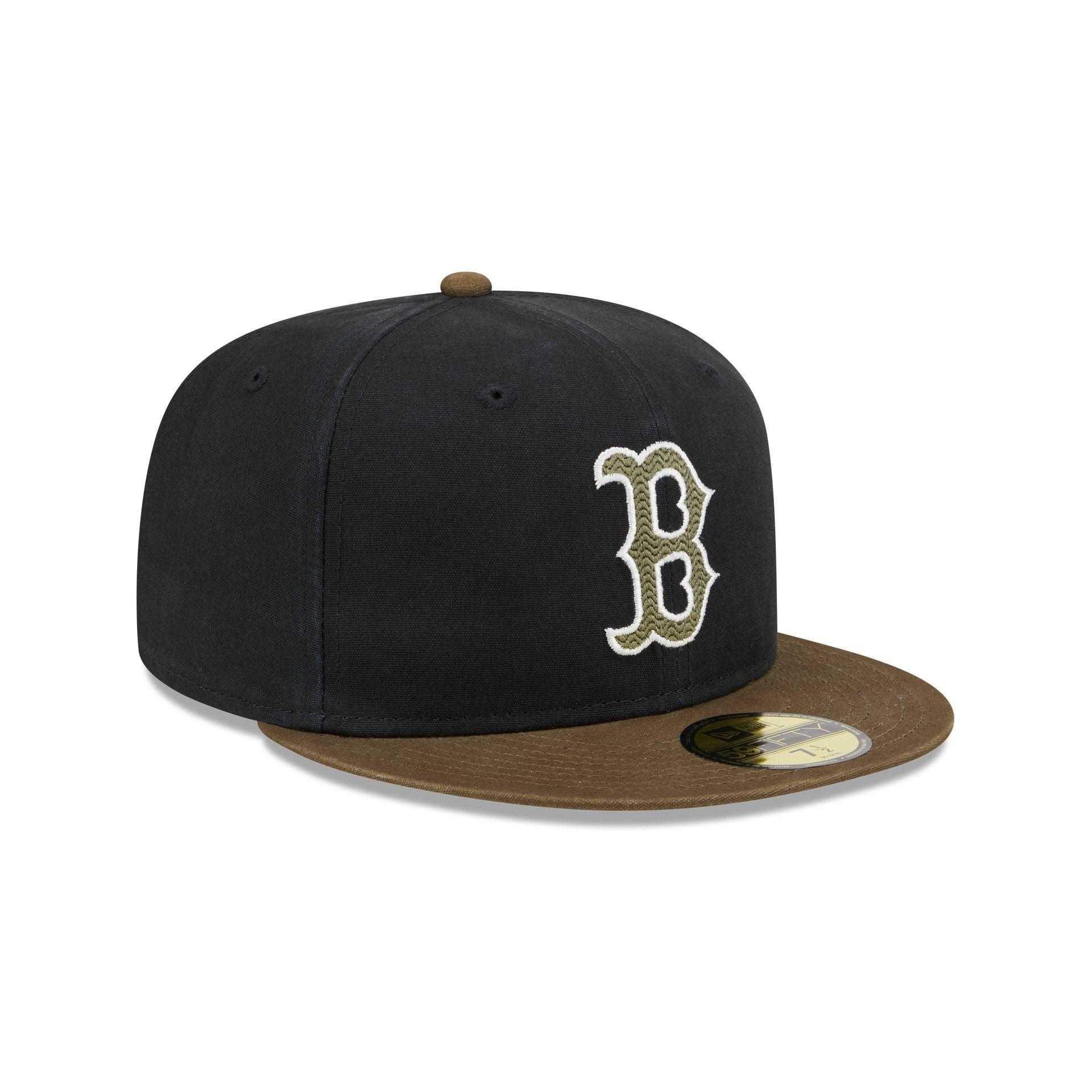 Boston Red Sox Quilted Logo 59FIFTY Fitted Hat Male Product Image