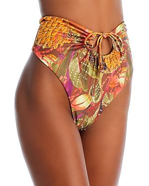 Womens Uwa High-Rise Keyhole Bikini Bottoms Product Image