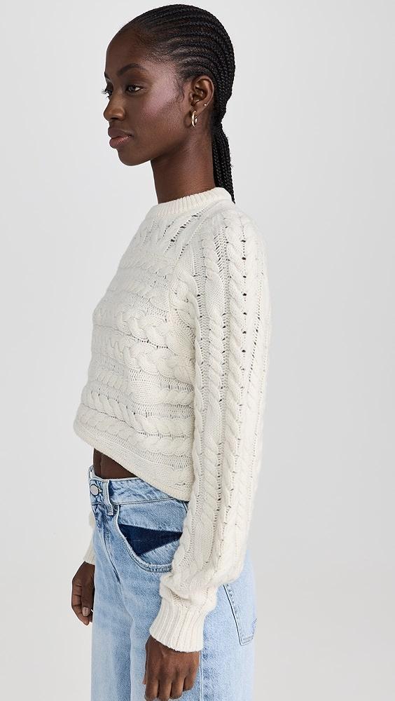 MOUSSY VINTAGE MV Cable Knitting Sweater | Shopbop Product Image