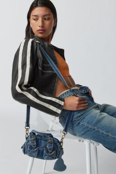 BDG Mini Denim Duffle Crossbody Bag Womens at Urban Outfitters Product Image