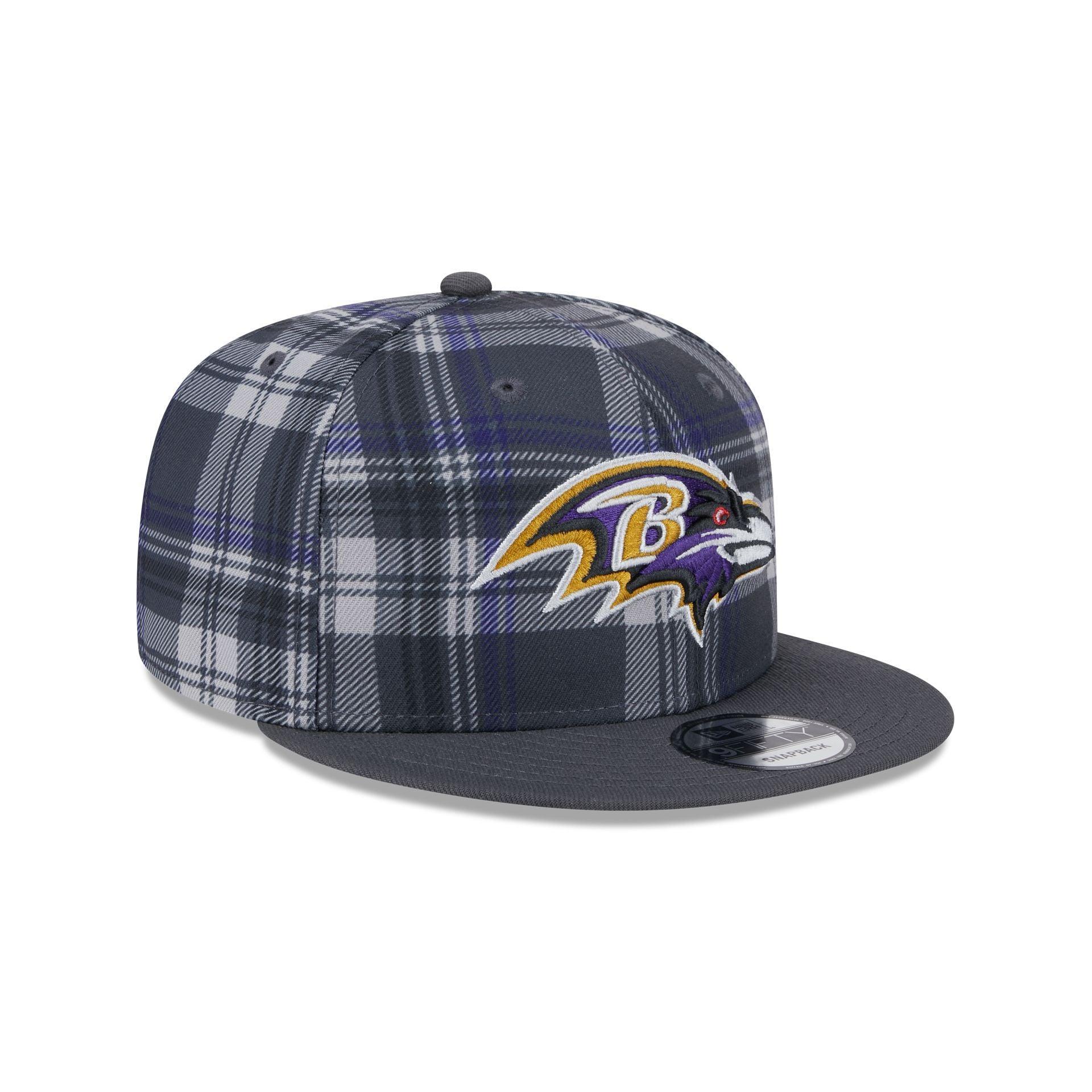 Baltimore Ravens 2024 Sideline Statement Gray 9FIFTY Snapback Hat Male Product Image