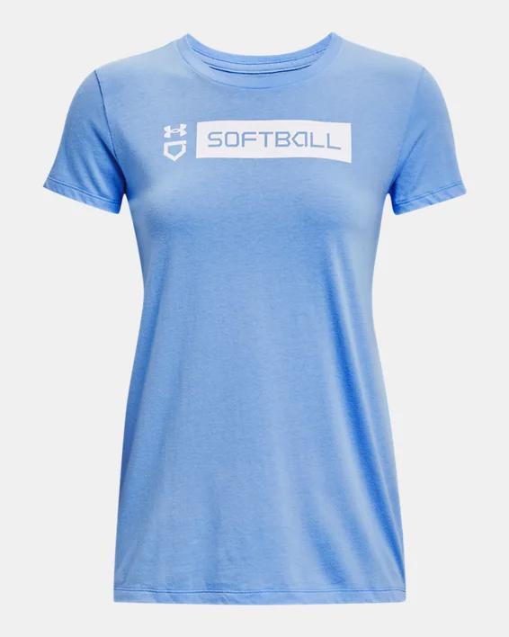 Women's UA Softball Bar Short Sleeve Product Image