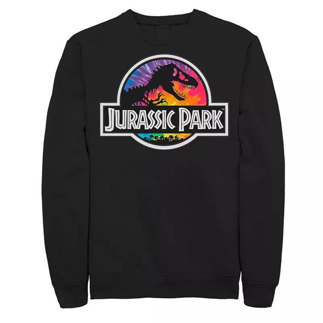 Mens Jurassic Park Tie Dye Classic Logo Tee Product Image