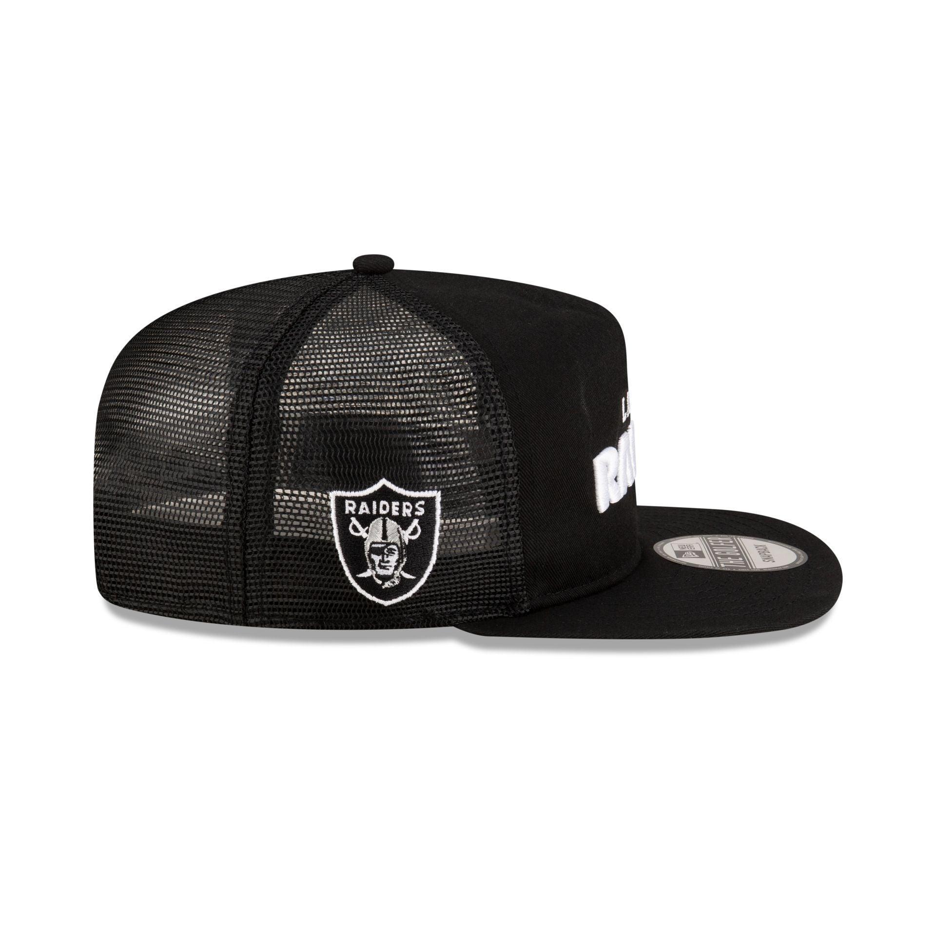 Las Vegas Raiders Washed Script Golfer Snapback Male Product Image