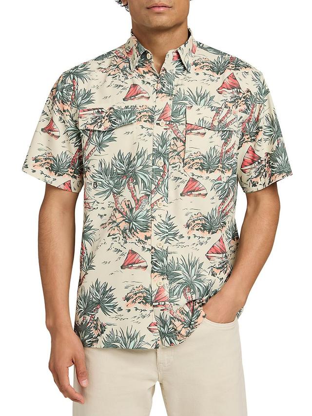 Mens Shorelite Air Safari Cotton-Blend Shirt Product Image