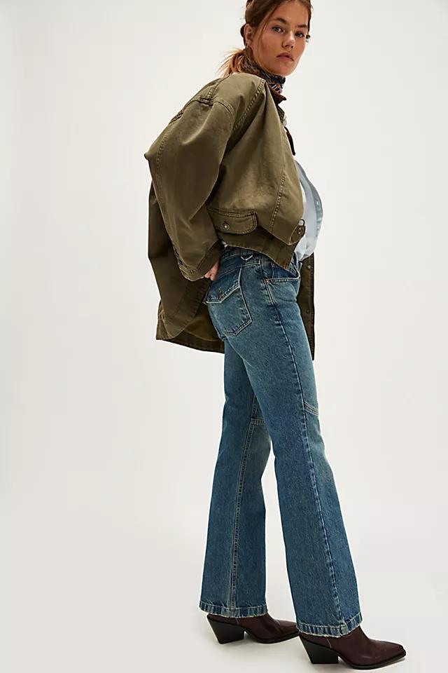 Free People x Yellowstone Flora Low-Rise Bootcut Jeans Product Image